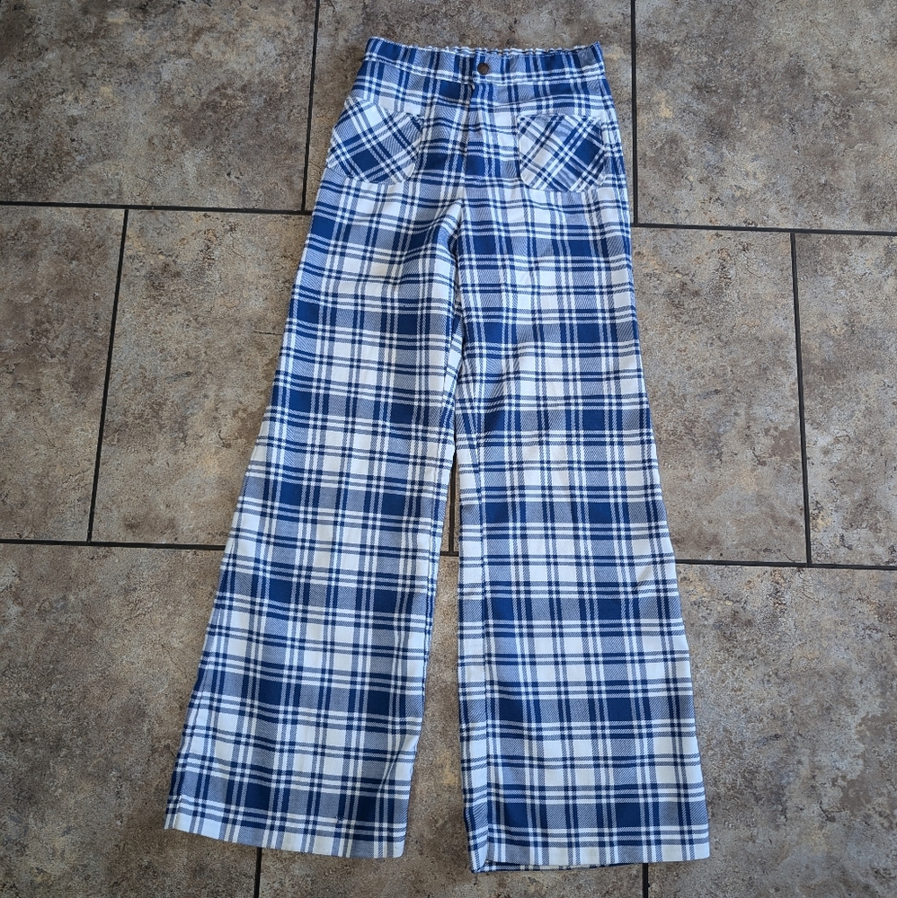 Pretty Please Vintage 60s/70s Ladies Bell Bottoms Waist 24"